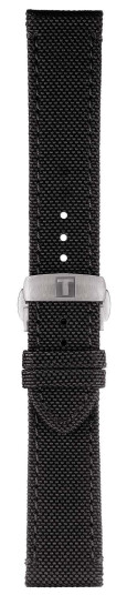 Tissot Black Fabric Strap 21 mm T852043157