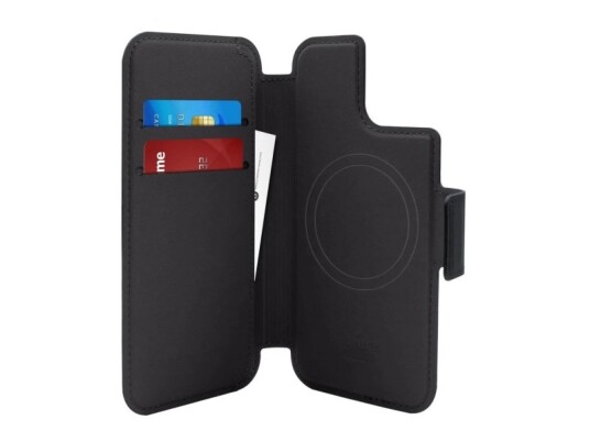 Puro Puip67magfolioblk, Lommebok-Etui, Apple, Iphone 14 Plus / 12 Pro Max, 17 Cm (6.7"), Sort