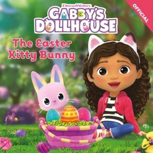 Dreamworks Gabby'S Dollhouse: The Easter Kitty Bunny Av Official Gabby'S Dollhouse