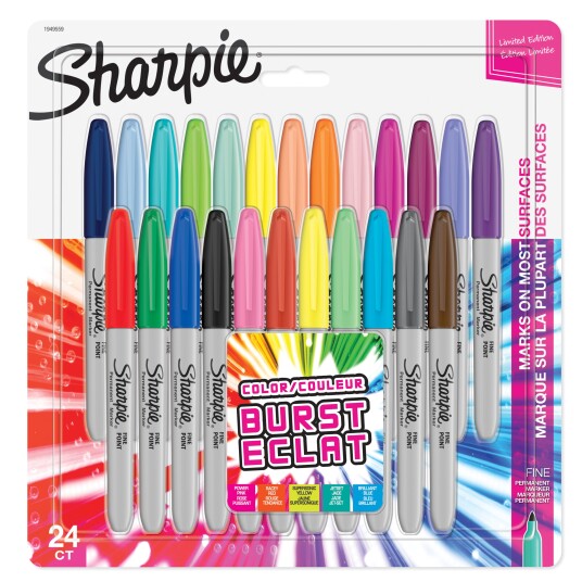 Sharpie Colour Burst Fine Marker 24-set