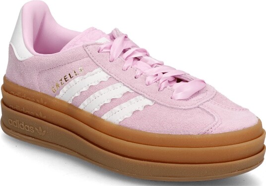 adidas Originals Gazelle Bold J - ORCFUS/FTWWHT/GOLDMT - 35 1/3