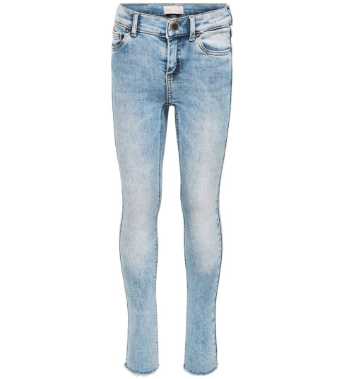 Kids Only Jeans Skinny KonBlush Noos Light Blue Denim 12 år 152 Jeans Blå