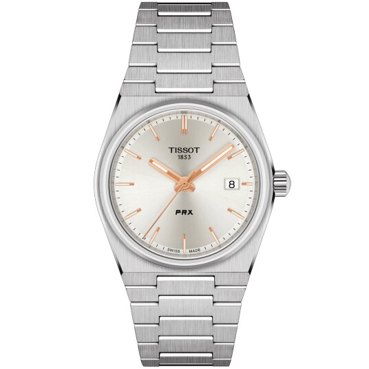 Tissot PRX 35MM T1372101103100 Dame 35 mm Analog Kvarts urverk Safirglass Tissot PRX 35MM T1372101103100 Dame 35 mm Analog Kvarts urverk Safirglass