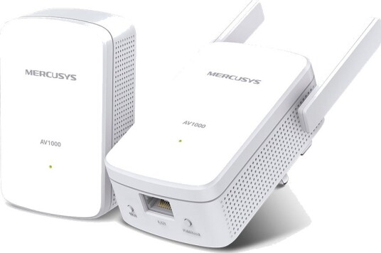 Mercusys MP510 Gigabit Powerline WiFi-sett 1000 Mbps Mercusys MP510 Gigabit Powerline WiFi-sett 1000 Mbps