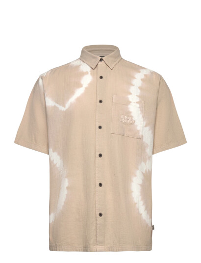 Rip Curl Pacific Rinse S/S Shirt   Beige   XXL