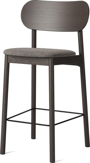 Decotique Elephant Barstol Mørk Eik/Brun Bouclé