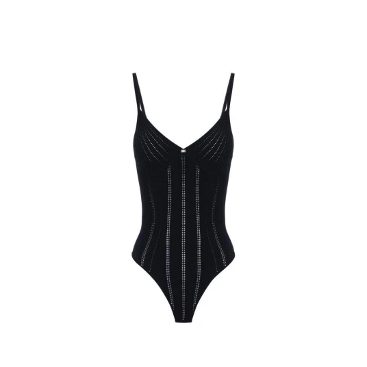 Elisabetta Franchi Dame Topper Svart L,