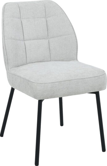 Stol HOME4YOU Zaylen Lysegrå - Lysegrå