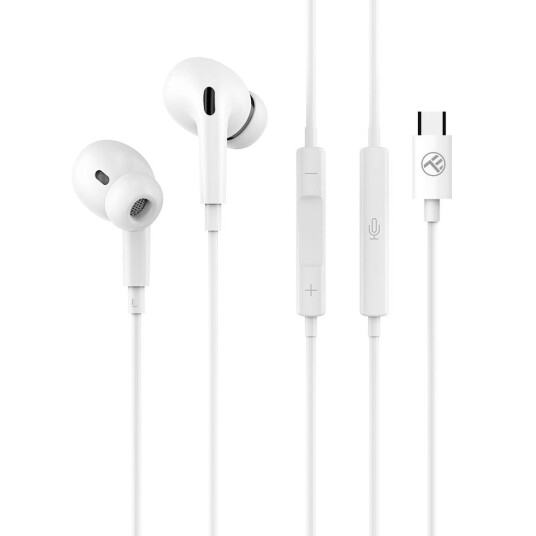 Tellur Attune In-Ear-Hodetelefoner Type-C Hvit