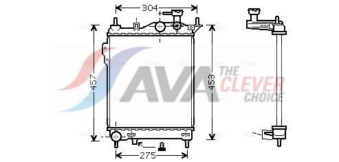 Radiator AVA Clever Choice HYA2099