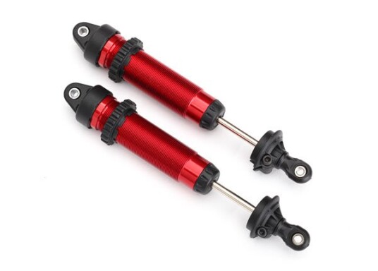 Traxxas 8460R Shocks GTR 139mm Alu Red Threaded 2