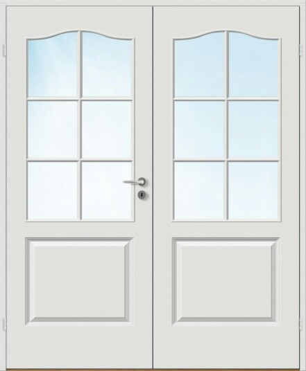 Bygg1 Mia HW Hvit Klarglass 26485714 Bygg1 Mia HW Hvit Klarglass 26485714
