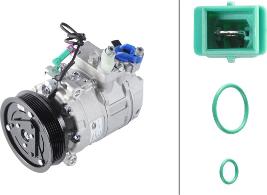 AC-kompressor HELLA 8FK 366 200-181