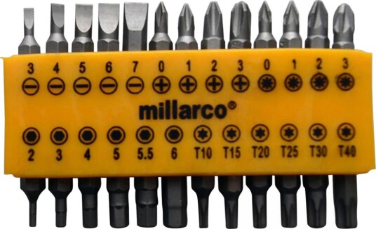 Millarco Bitssett (25 Deler) Millarco Bitssett (25 Deler)