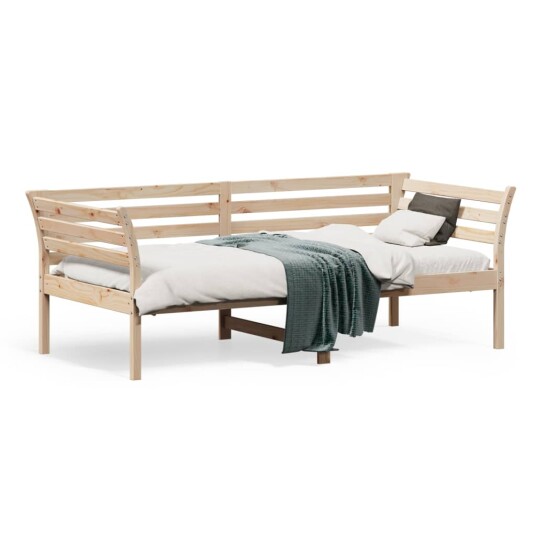 vidaXL Dagseng 75x190 cm heltre furu 8721012430013