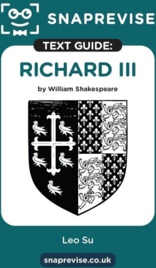 SnapRevise Richard III Text Guide for English Literature