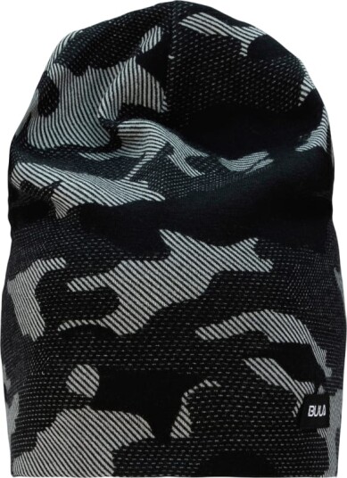 Bula Men's Camo Printed Wool Beanie OneSize, Dgrey