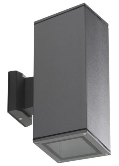 Kanlux S.a. Lart 2X 60W 29833 Vægbelysning E27 Antracit Mat Kanlux S.a. Lart 2X 60W 29833 Vægbelysning E27 Antracit Mat