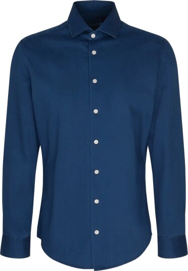 Seidensticker Denim Shirt Slim Blue 38 Seidensticker Denim Shirt Slim Blue 38