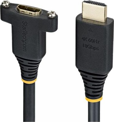 StarTech HDMI-forlengelseskabel med Ethernet 2 m HDMI2PNLFM-2M