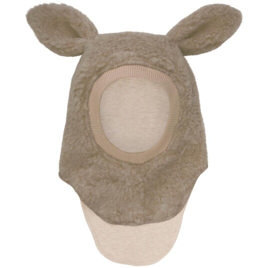 Huttelihut Camel Melange Elefantlue Ears Ull Teddybjørn 2 4 år/52
