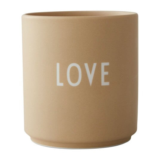 Design Letters favorittkopp 25 cl Beige