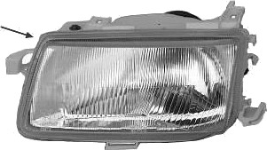 VAN WEZEL 3734942 Frontlykter