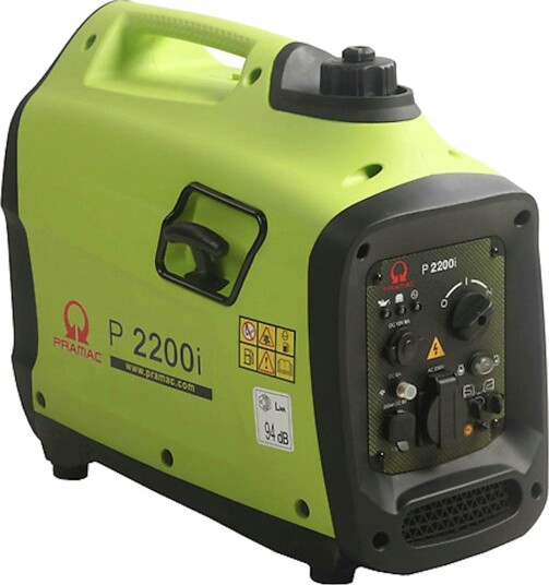 Strømaggregat Pramac P2200i 2100W med Inverter