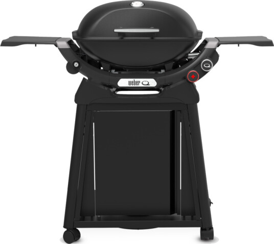 Weber Q2800N+ Gassgrill med Vogn og Støpejernsrister
