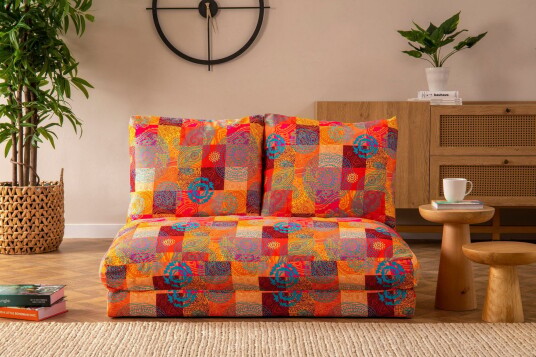 Maydena Sovesofa 2 seter 185x120 cm   Flerfarget
