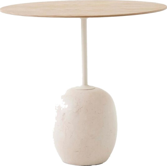 &Tradition Lato LN9 sidebord Oak-Crema diva marble