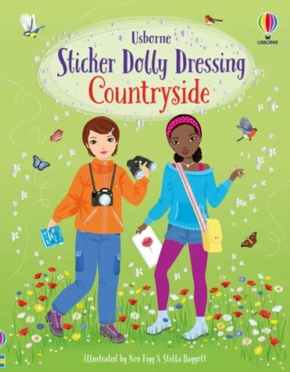 Sticker Dolly Dressing Countryside Av Fiona Watt