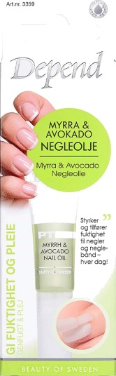 Depend Myrra & Avokado Nagelolja tub 5 ml