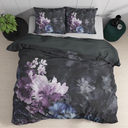 Sengesett Delora Black 140x200/220 / Sateng