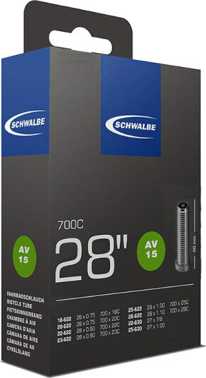 Schwalbe slange 700x18-28c autoventil 40mm