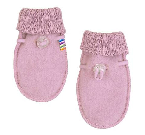 Joha Ullfleece Votter Til Baby, Old Rose Joha Ullfleece Votter Til Baby, Old Rose