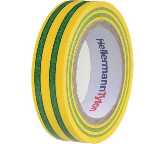 Helatape Flex15 15mmx10m Gul/Grønn
