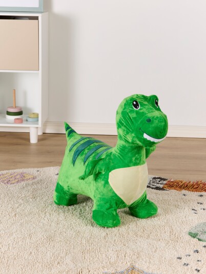Cloudberry Castle Hoppedyr Dinosaur Med Plysjtrekk Grønn