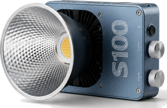 100W Kompakt studiobelysning for foto og video - Dimbar, CCT - Dimbar : Dimmer innebygd, Kulør : CCT (Varm til Kald Hvit)