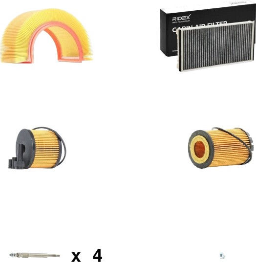 Servicepakke RIDEX 4682P24303