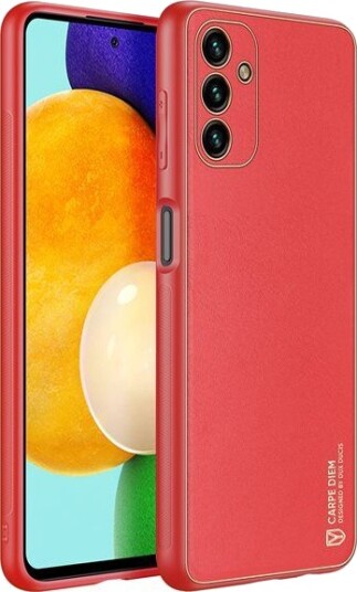Dux Ducis Yolo Elegant Samsung Galaxy A13 5G Leather Case Red