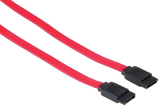 Hama Kabel Intern SATA II Röd 0.6m