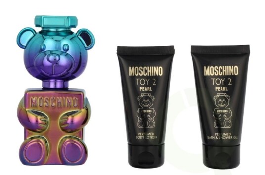 Moschino Toy 2 Pearl Giftset 150 ml Eau De Parfum Spray 50ml/Bath & Shower Gel 50ml/Body Lotion 50ml Moschino Toy 2 Pearl Giftset 150 ml Eau De Parfum Spray 50ml/Bath & Shower Gel 50ml/Body Lotion 50ml