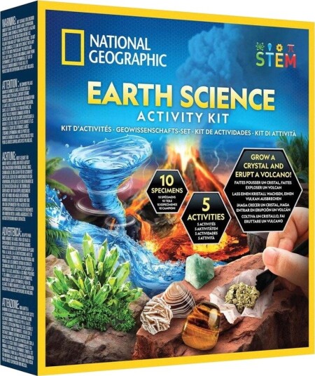 Nat Geograph Earth Science Act Kit Nat Geograph Earth Science Act Kit
