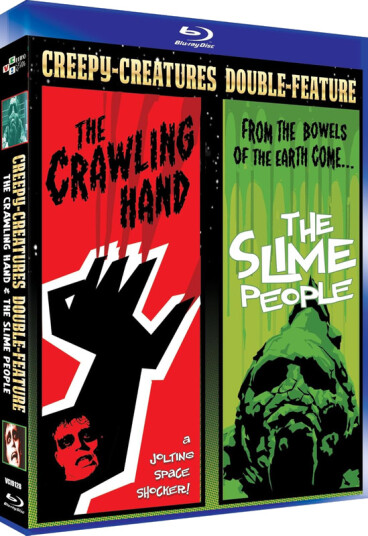 CreepyCreature DoubleFeature: The Slime People 1963 + The Crawling Hand 1963 Bluray