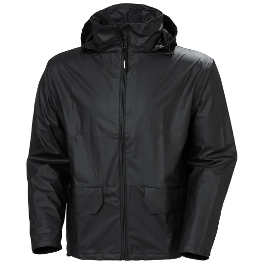 HH Workwear Workwear Helly Hansen Voss Vanntett Regnjakke Svart S