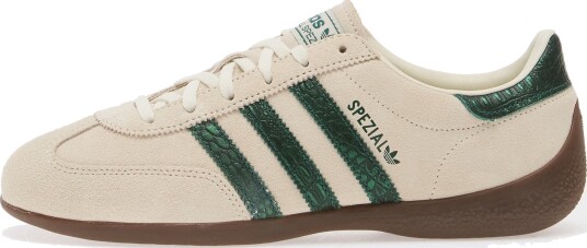 Joggesko adidas Handball Spezial Lo Pro Off White/ Collegiate Green/ Gum5 EUR 39 1/3