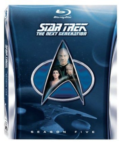 Star Trek: The Next Generation  Season 5 Bluray