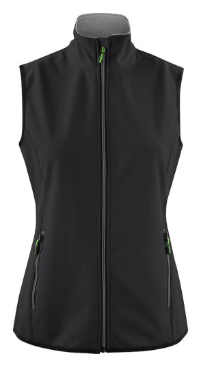 Printer Trial Vest Lady Softshellvest Svart Klær
