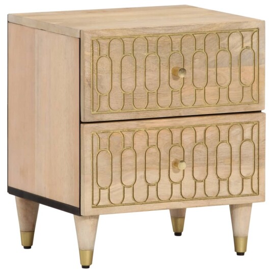 Nattbord 40x33x46 cm heltre mango 8721012108042